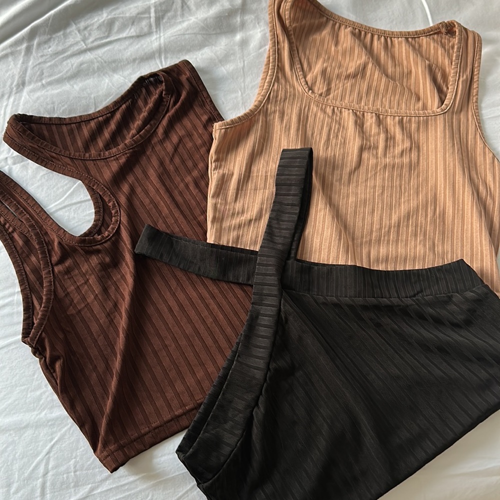 SHEIN crop top bundle